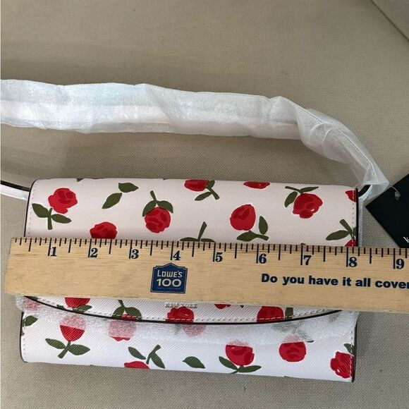 Kate‎ Spade Dana Small Flap Crossbody Saffiano Floral - Picture 9 of 10